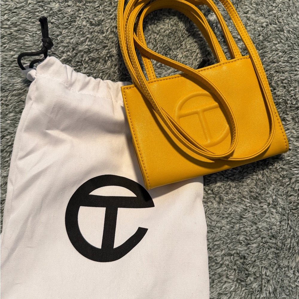 Telfar Bright Yellow Mini Bag
